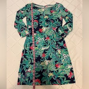 Lilly Pulitzer 3/4 sleeve cotton dress